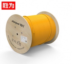 单模9/125 室内光纤光缆 GJFJV/GJFJH 胜为 4/8/12/24芯 100米 束状软光缆
